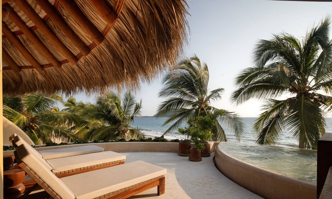 Barra de Potosí Apartamento | Mar de Coco Beach Front Villas