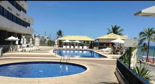 Ondina Apartamento | Maravilhoso apartamento pé na areia vista mar Ondina Apart Hotel