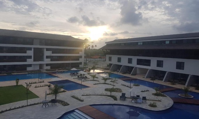 Porto de Galinhas Apartamento | Maravilhoso Resort, em Frente a Belíssima Praia do Cupe - Porto de Galinhas