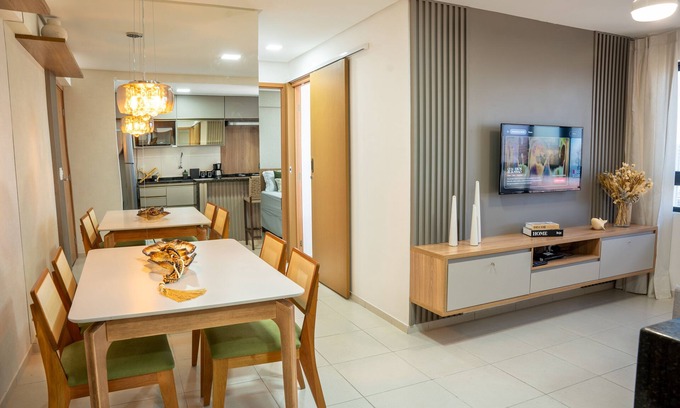 Jacarecica Apartamento | Maravista Refuge #1908 - swimming pool, wi-fi, for 6 people