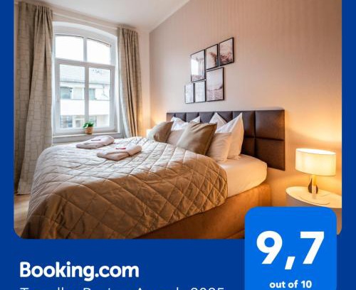Gera Apartamento | maremar - Ideal für Familien - Boxspringbett - Zentral - vollausgestattete Küche - Waschtrockner - Spielecke