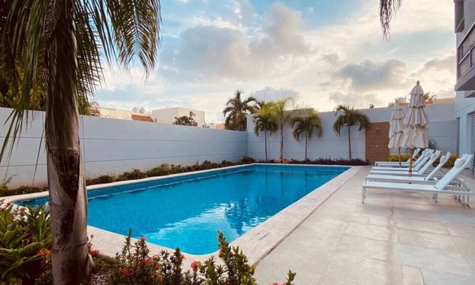 Villa Marina Apartamento | Mareta 409, elegante depa a 1 min del mar