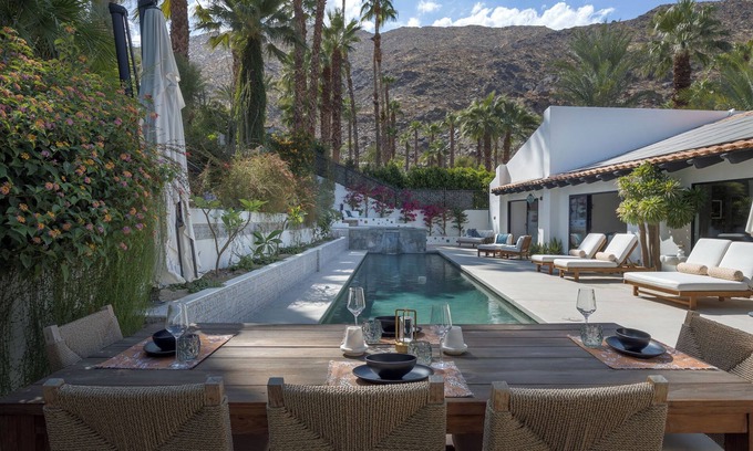 The Mesa Casa | Marhaba Palm Springs / Luxury Mountainside Salt Water Pool and Spa Home in The M