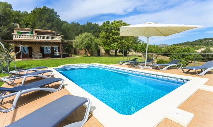 Cala Ratjada Casa | Maricel, casa de campo con piscina en Cala Rajada