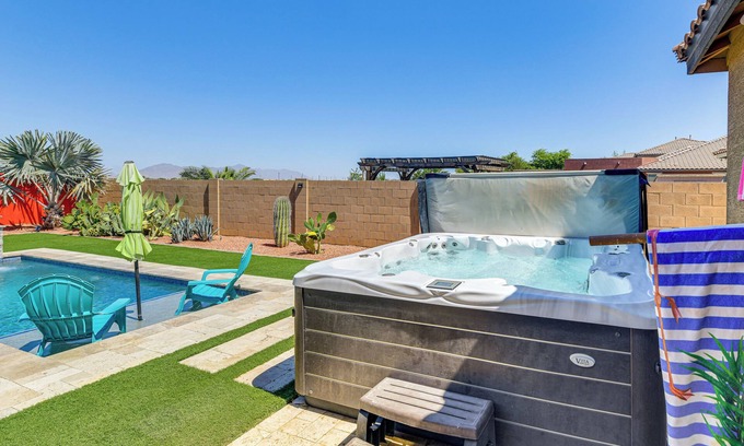 Maricopa Casa | Maricopa Home w/ Heated Pool + Hot Tub!