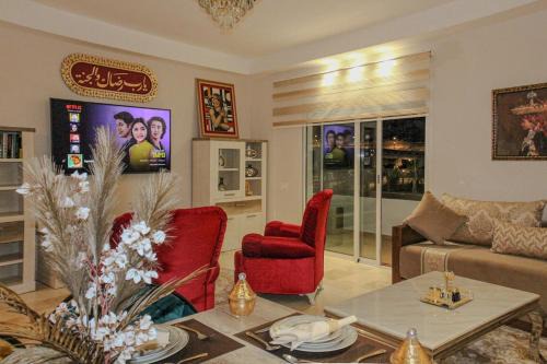 Agadir City Center Apartamento | Marina Agadir Luxury Apartment with Mountain View & Pool Access