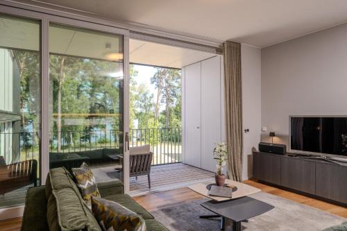 Bad Saarow Apartamento | Marina Apartment am See mit Pool und Sauna