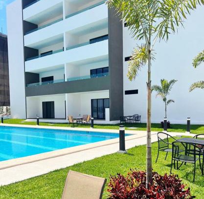 Villa Marina Apartamento | Marina Cerritos Coral del Mar - 4 Albercas de Lujo - 1 Min Playas