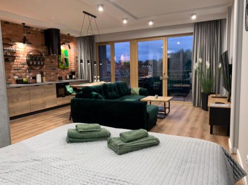 Elk Apartamento | Marina Green Loft-Apartament przy promenadzie
