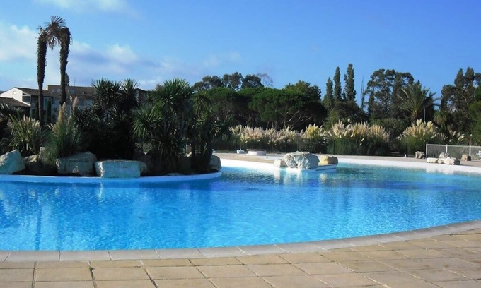 Gassin Apartamento | Residencia T2 con piscina frente al mar.