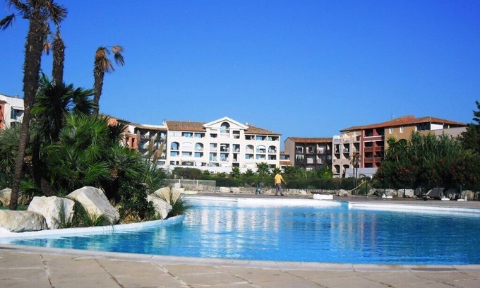 Gassin Apartamento | Residencia T2 con piscina frente al mar.