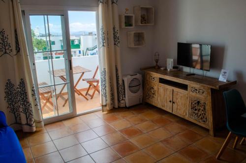 Playa Blanca Apartamento | Marisco, céntrico con terraza