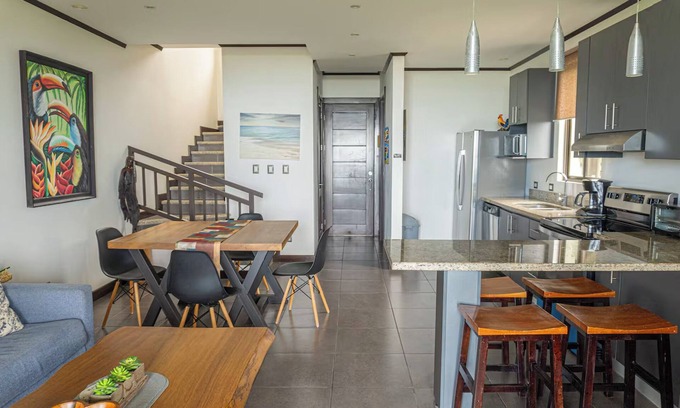 Dominicalito Condominio | Marisol: Private 2 Bedroom/2.5 Bath Ocean View Condo in Dominical w/ Pool Access