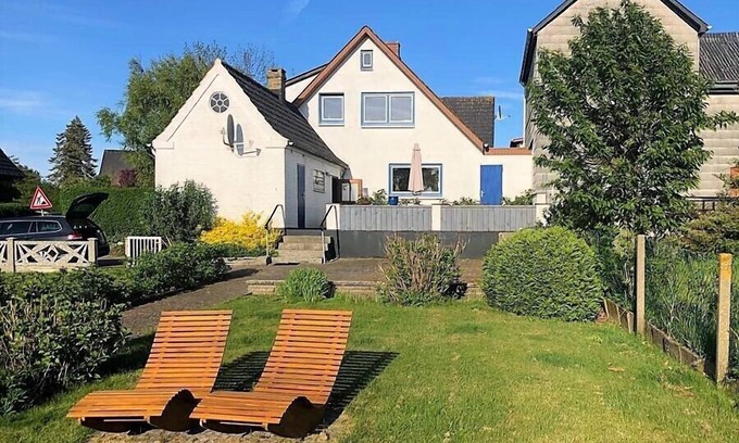 Maasholm Casa | Maritimes Fischerhaus mit Schleiblick für Familien, Paare, Kleine Reisegruppen