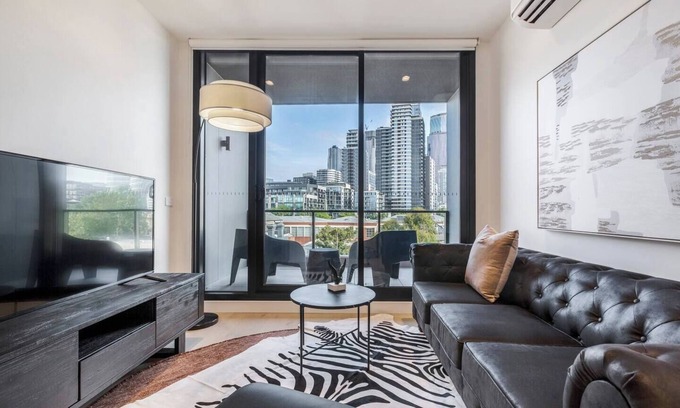West Melbourne Apartamento | Marker | Stunning Space Near Southern Cross + CBD