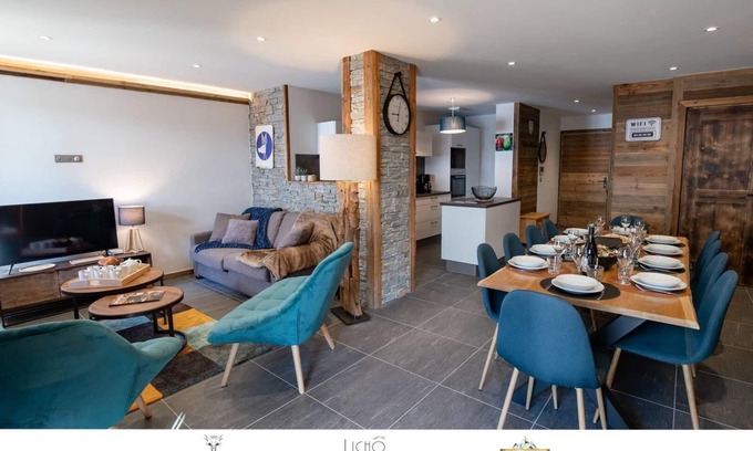 Bonneval-sur-Arc Apartamento | Marmotte 3 - South facing apartment up to 12 guests at the foot of the slopes