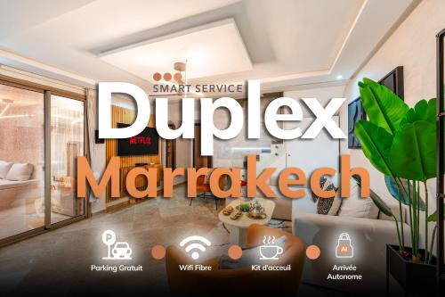 Tassoultante Apartamento | Marrakech Duplex Spacieux avec Terrasse