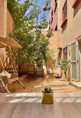 Oulad Khallouf Villa | Marrakech Villa Floor Private Garden & Sport Space