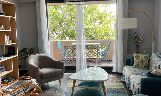 Vielle-Chapelle Apartamento | Marseille Beach sea view 70 m2 near Pointe Rouge, Parc Borély, Calanques.
