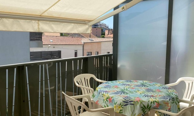 Bonneveine Apartamento | Marseille city and calanques near the sea