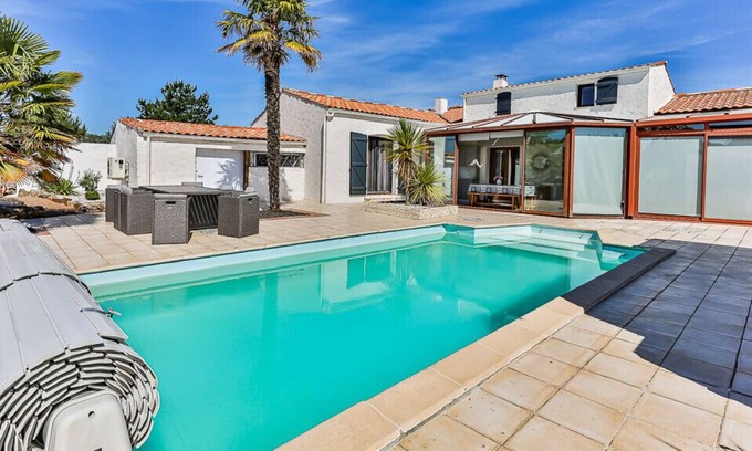 Notre-Dame-de-Riez Casa | Grande maison avec piscine