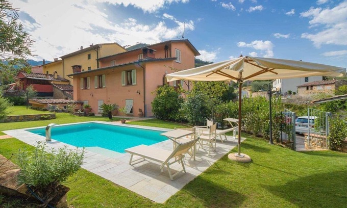 Sant'Andrea di Compito Casa | Casa Marusca con piscina privada, jardín y WiFi