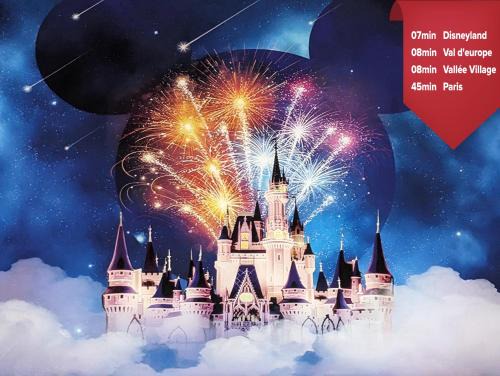 Magny-le-Hongre Apartamento | Marvellous Disney Home Magny le Hongre 7 min from Disneyland