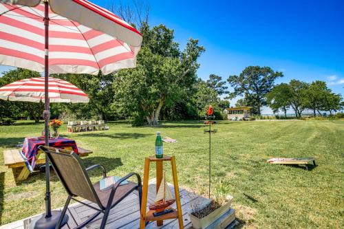 Deal Island Casa | Maryland Retreat Walk to Bay, Beach and Boat Ramp!