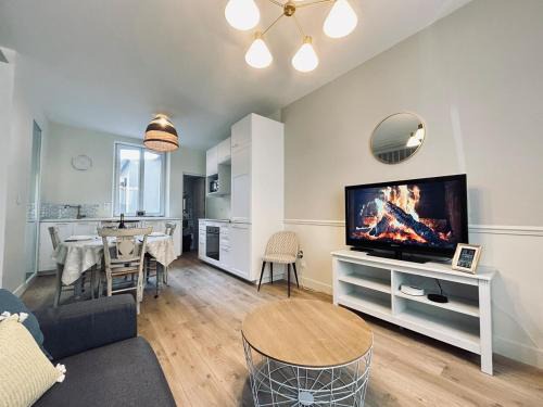Reims Apartamento | Marzilly maison cosy 3 chbrs avec suite parentale