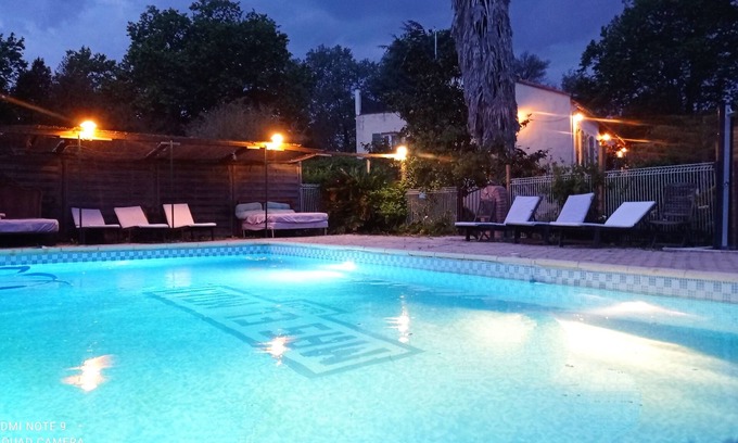 Latour-Bas-Elne Otro | Mas Catalan with heated pool (solar system)