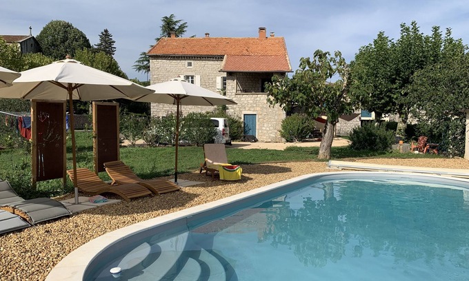Saint Alban Auriolles Otro | Mas Catalpa: top quality, big pool, a foodie's kitchen, next to river & vineyard