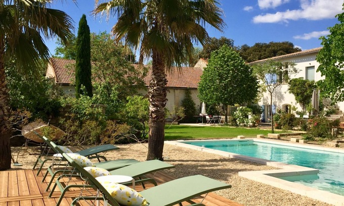 Villevieille Otro | Mas dans les vignes with swimming pool South of France