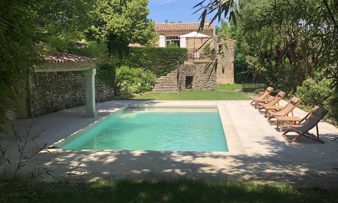 Bonnieux Otro | Mas de Famille - Green and shady garden - Private swimming pool & tennis court