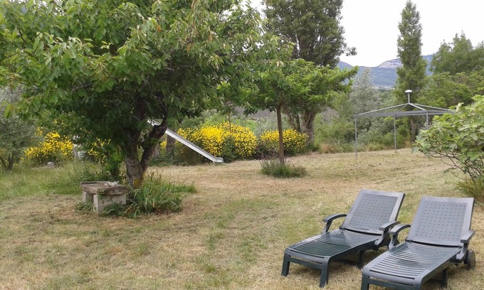Roche-Saint-Secret Otro | Mas exceptional view, 9 pers. 4 bdrms. fitted kitchen, large garden, 2 bathrooms, parking 4v.