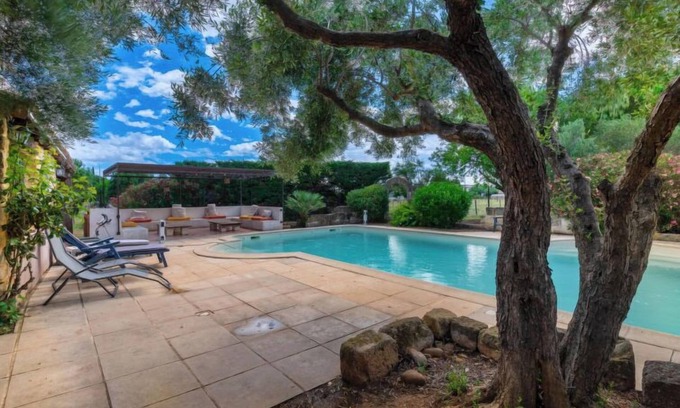 Gallician Casa | Casa de vacaciones Mas Mont Plaisir en Vauvert - 8 personas, 4 dormitorios