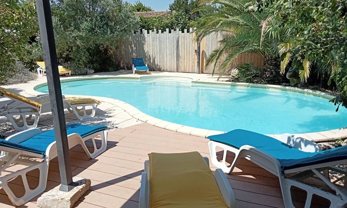 Villeneuve-les-Montreal Cabaña | Mas con piscina y naturaleza, en plena tranquilidad a pocos minutos de Carcasona