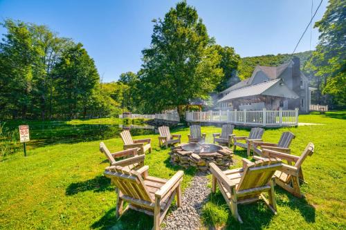 East Branch Casa | Massive Roscoe Retreat Great for Large Groups!