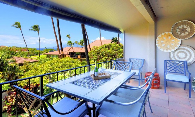 Kaanapali Apartamento | Maui Eldorado B200-Large lanai w/ocean/golf course views