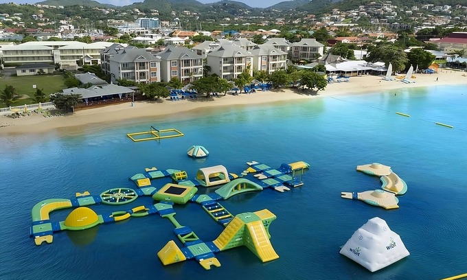 Rodney Bay Hotel | Maximum Comfort! 2 Spacious Units w/ Free Parking, Outdoor Swimming Pool!