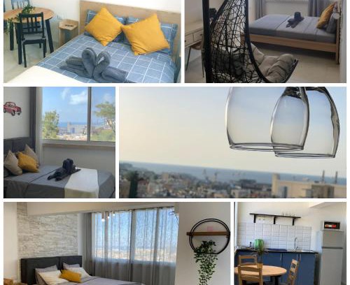 Haifa Apartamento | Maya New Guest House -Panoramic Sea&CityCentre View, Haifa