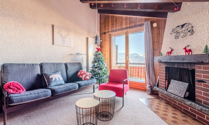 Veysonnaz Apartamento | Mayens de l'Ours CZ 030 - MOUNTAIN apartment 6 per