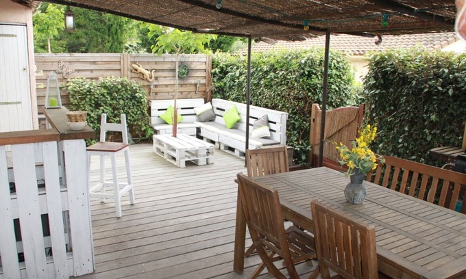La Motte Casa | MAZET 4 Pers. CLIM-PERGOLA-TERRAZA / JARDÍN 40m2 - RESIDENCE POOL-WIFI