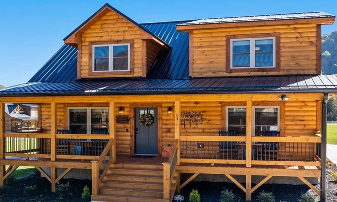 Valley Creek Run Cabina | Meadow Breeze/360-Degree Mountain Landscapes/Fire Pit - Twin Cabin