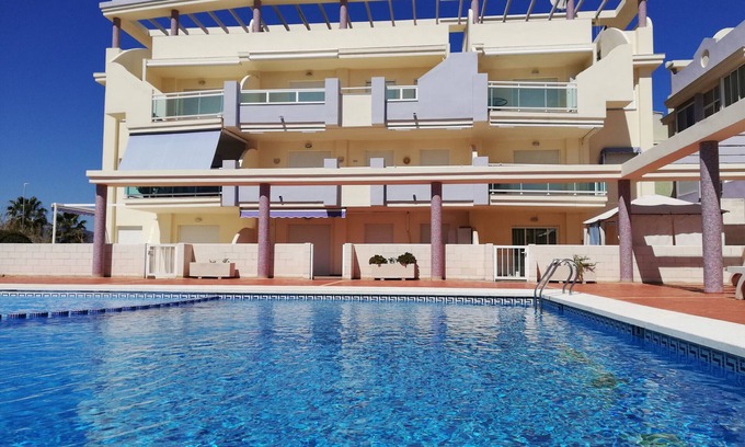 Playa de Xeraco Apartamento | Mediterránea Bl.1 Esc.1 1ºC Solo Familias!