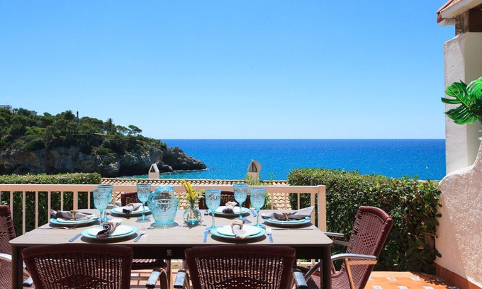 Cap de Salou Chalet De Esquí | Casa Mediterránea Vista Mar · AACC · Piscina · UHC CASAS BLANCAS 301