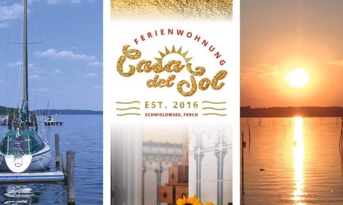 Schwielowsee Casa | Bungalow mediterráneo cerca de la playa a las afueras de Potsdam y Berlín