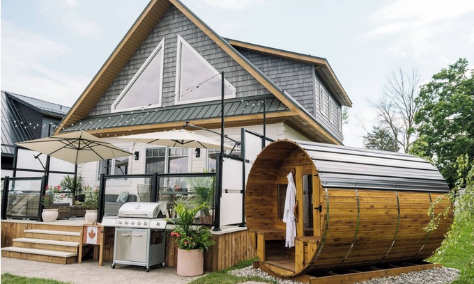 Trent Hills Casa | Mediterranean Escape: Cabin 4, Renovation Resort Season 1 Winner!