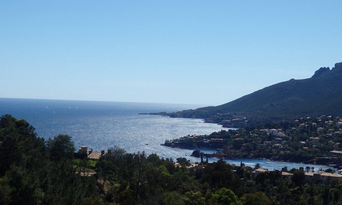 Theoule-sur-Mer Apartamento | Mediterráneo de mañana a tarde