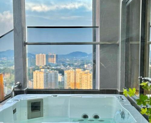 Taman Melaka Raya Apartamento | Melaka Imperio JACUZZi 7pax-Jonker 2 bedroom By De George