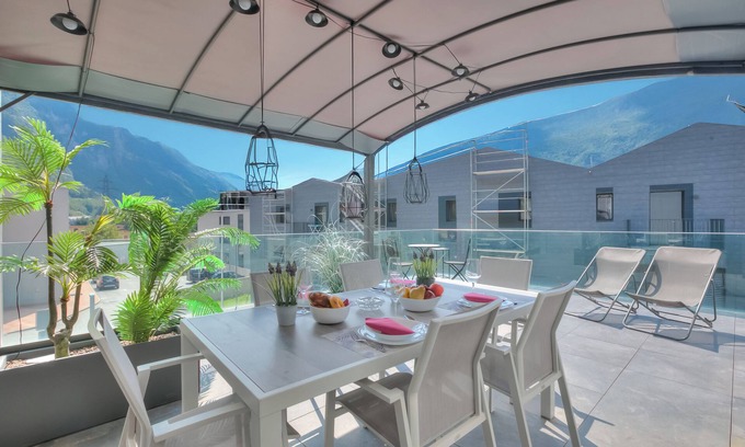 Melano Apartamento | Melano Lab Park Terrace, Melano, Switzerland